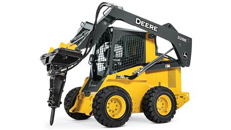 john deere skid steer with attachments on the fram|john deere skid steer.